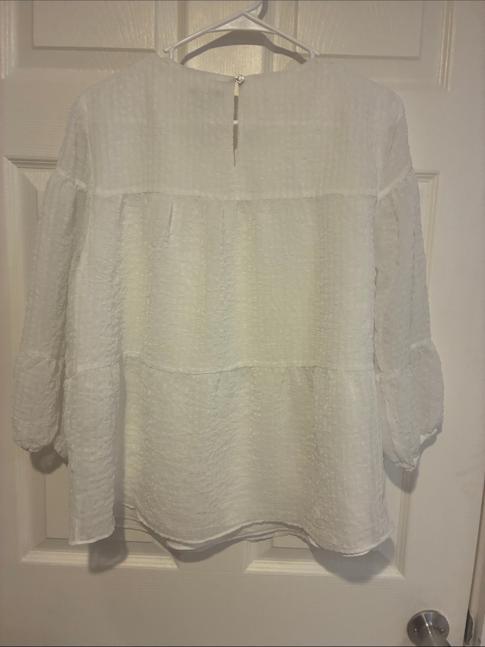 Calvin Klein Ruffled Blouse - Picture 2 of 9